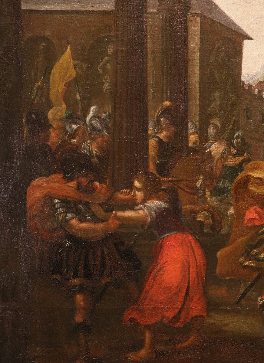 Il Ratto delle Sabine, Vincent Malò (Cambrai, 1595/1600 circa - Roma, 1649)-photo-7