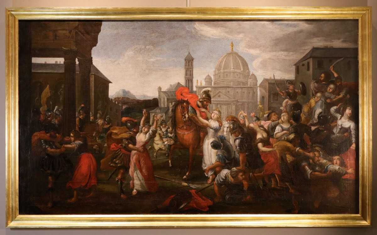 Il Ratto delle Sabine, Vincent Malò (Cambrai, 1595/1600 circa - Roma, 1649)