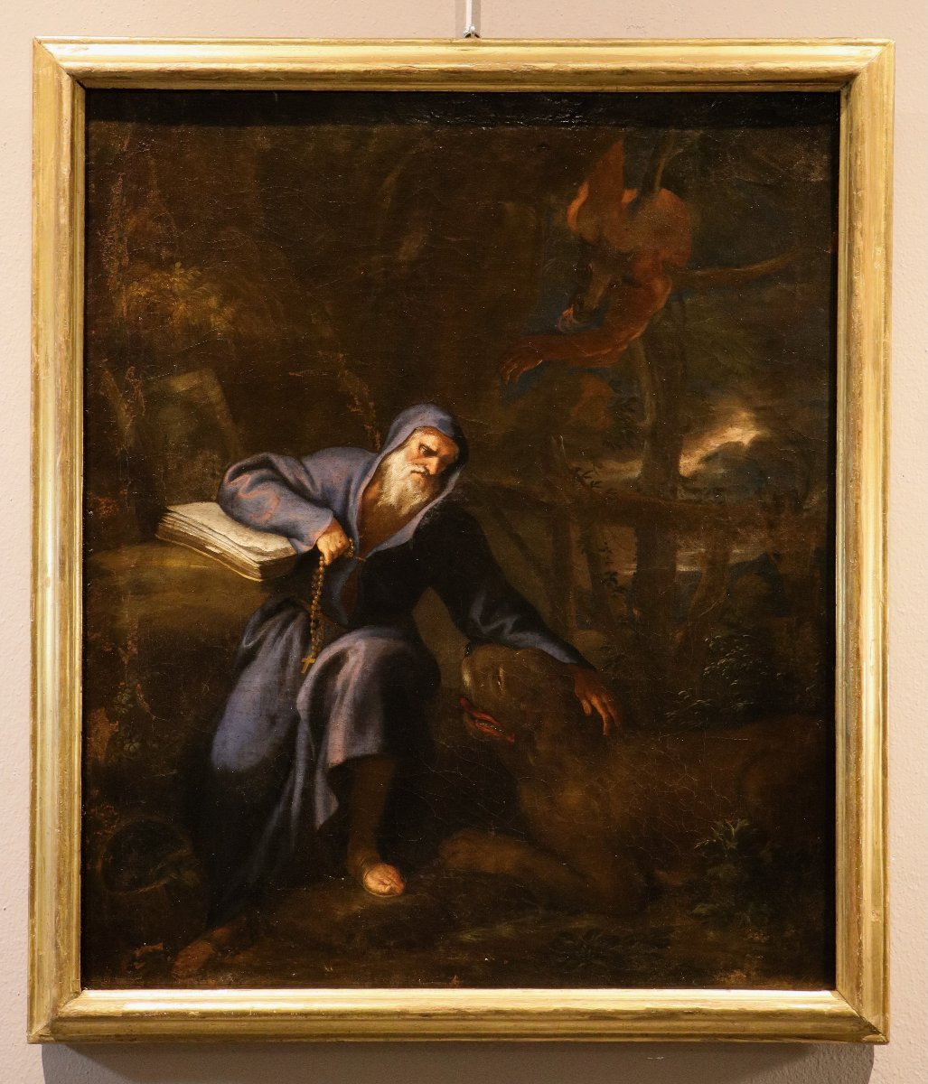 Le tentazioni di Sant’Antonio, Pier Francesco Mola ‘il Ticinese’ (Coldrerio, 1612 – Roma, 1666)-photo-2