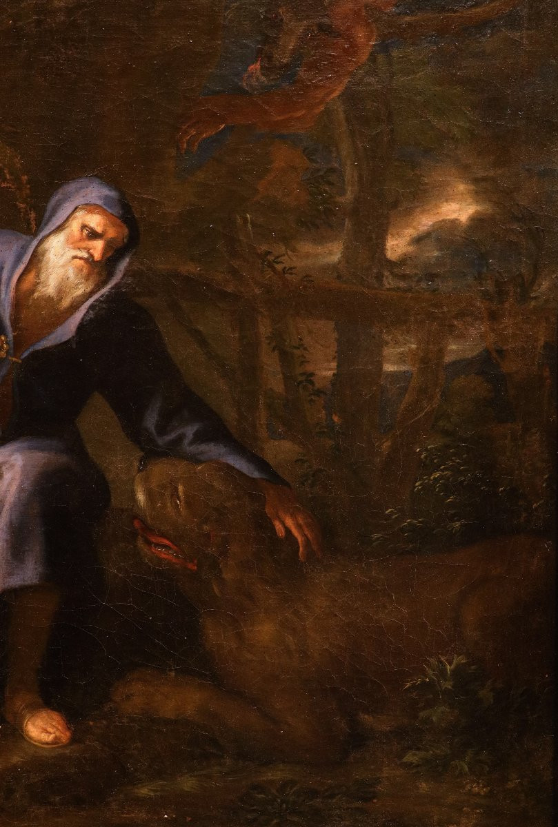 Le tentazioni di Sant’Antonio, Pier Francesco Mola ‘il Ticinese’ (Coldrerio, 1612 – Roma, 1666)-photo-2