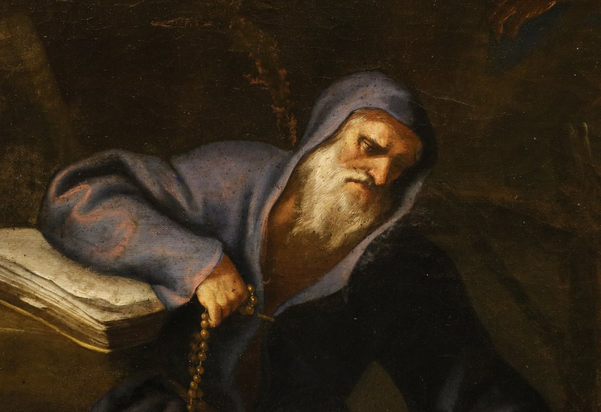 Le tentazioni di Sant’Antonio, Pier Francesco Mola ‘il Ticinese’ (Coldrerio, 1612 – Roma, 1666)-photo-4