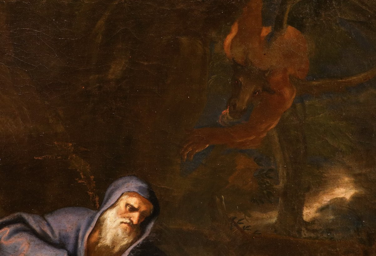 Le tentazioni di Sant’Antonio, Pier Francesco Mola ‘il Ticinese’ (Coldrerio, 1612 – Roma, 1666)-photo-5