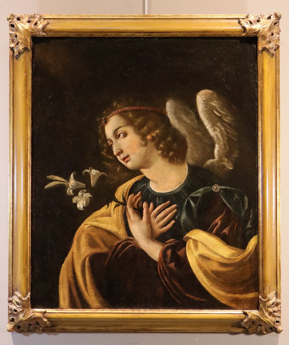L’angelo annunciante, Lucrina Fetti (Roma, 1590 circa – Mantova, 1673)
