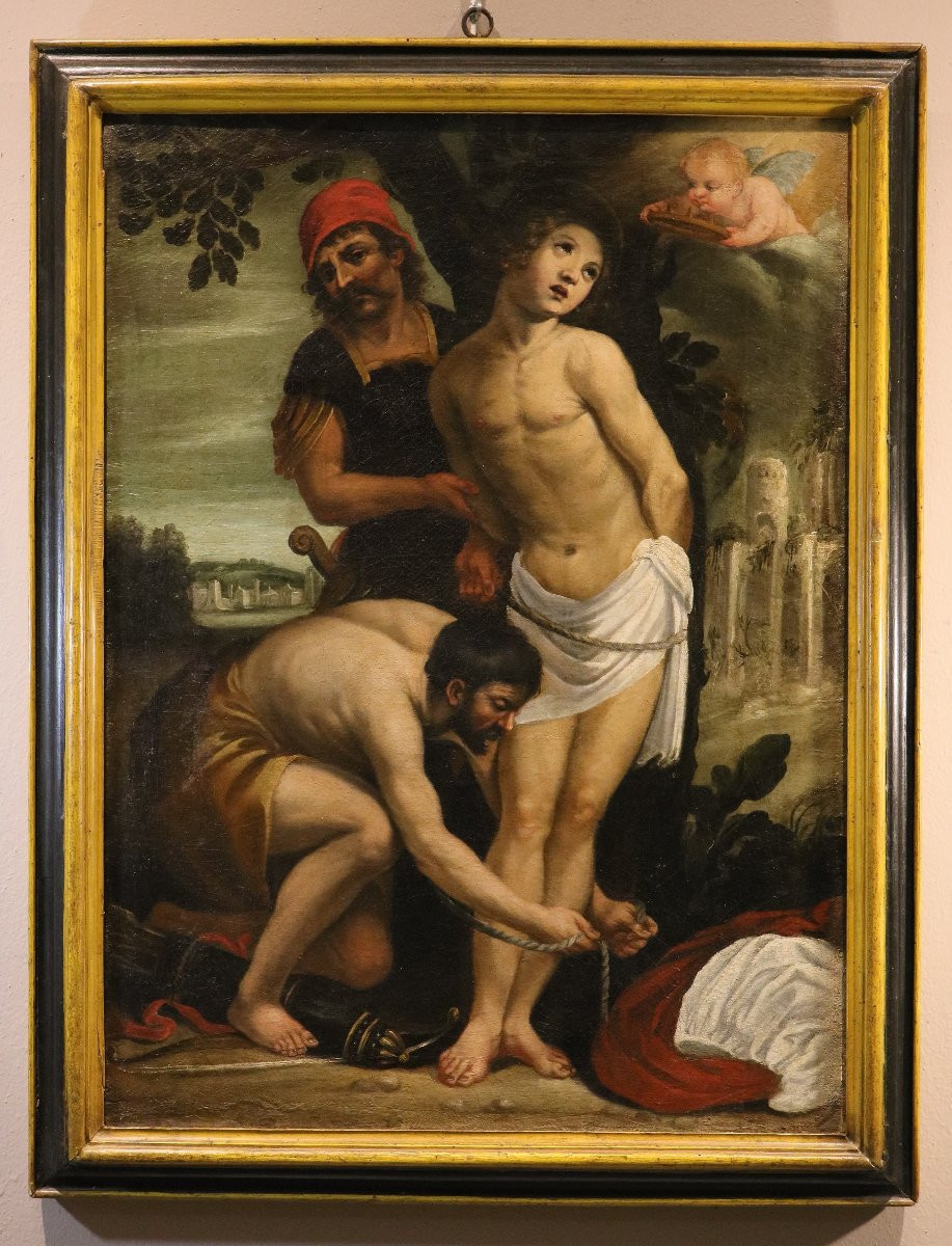 San Sebastiano, Astolfo Petrazzi (Siena, 1583 - 1665)-photo-2
