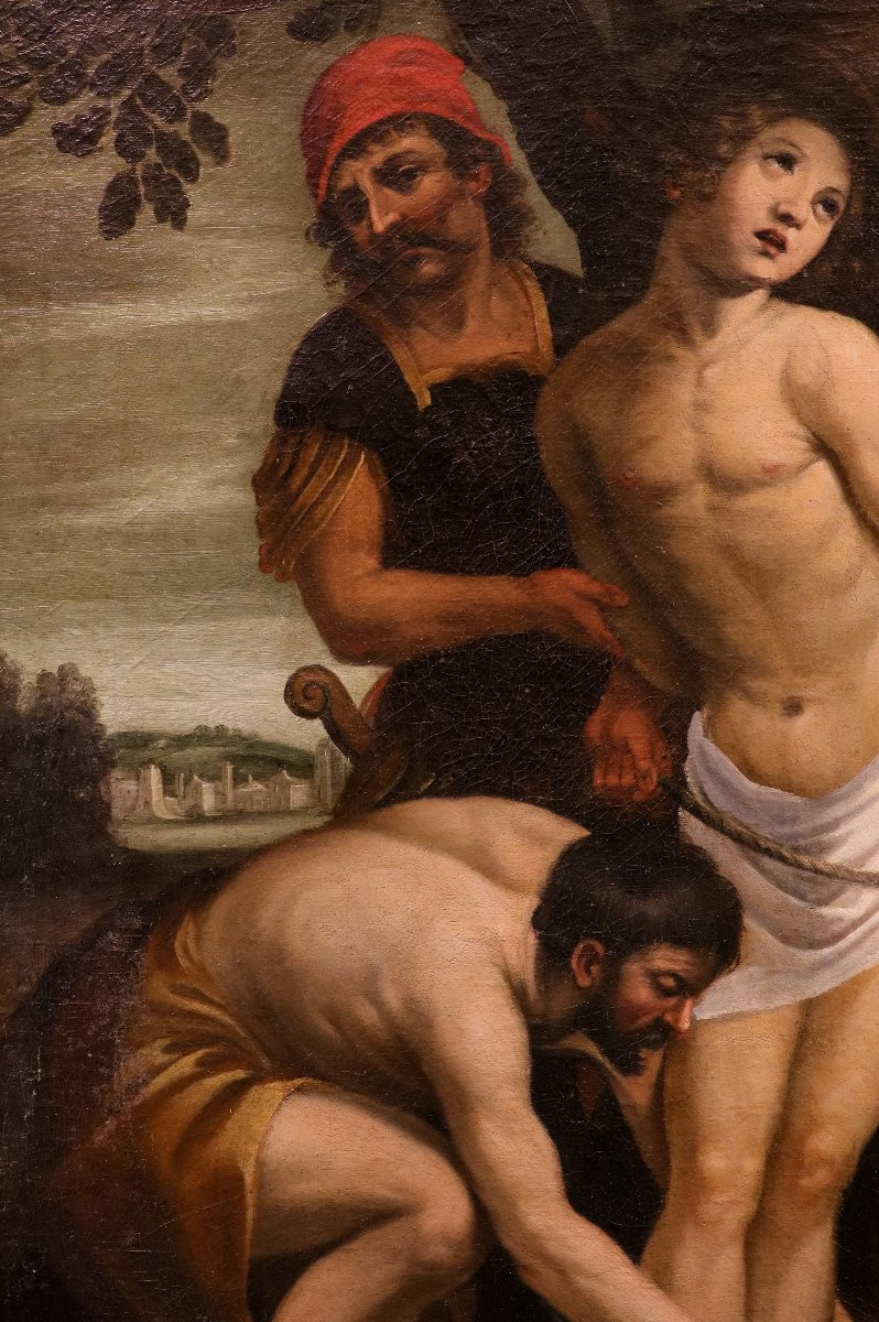 San Sebastiano, Astolfo Petrazzi (Siena, 1583 - 1665)-photo-4