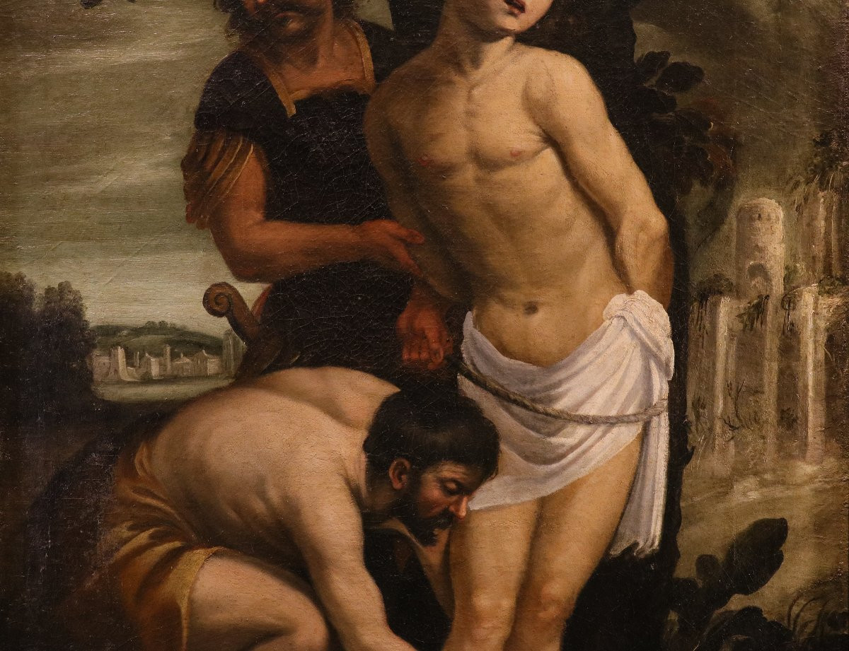 San Sebastiano, Astolfo Petrazzi (Siena, 1583 - 1665)-photo-5