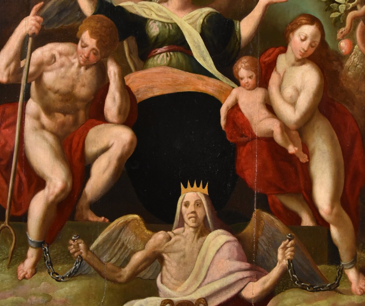 La redenzione di Adamo ed Eva, Jacob de Backer (Anversa, 1555 – 1585)-photo-1