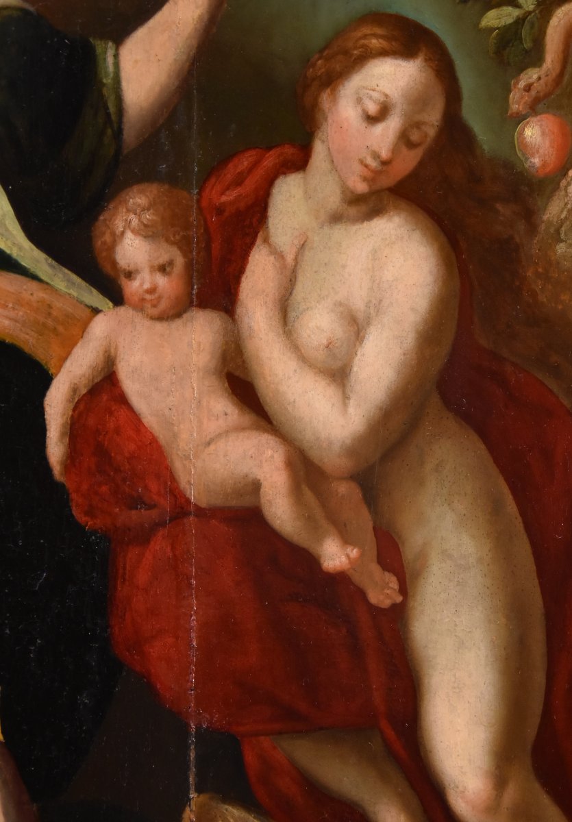 La redenzione di Adamo ed Eva, Jacob de Backer (Anversa, 1555 – 1585)-photo-3