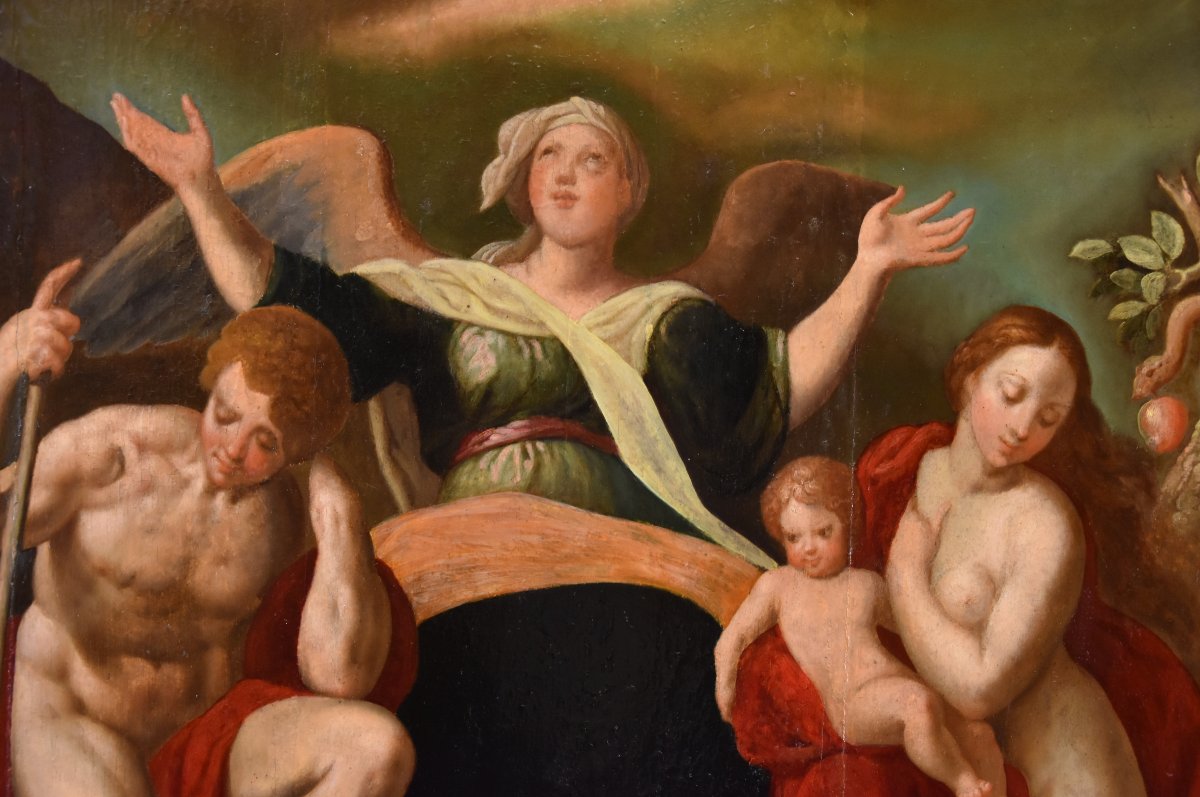 La redenzione di Adamo ed Eva, Jacob de Backer (Anversa, 1555 – 1585)-photo-4