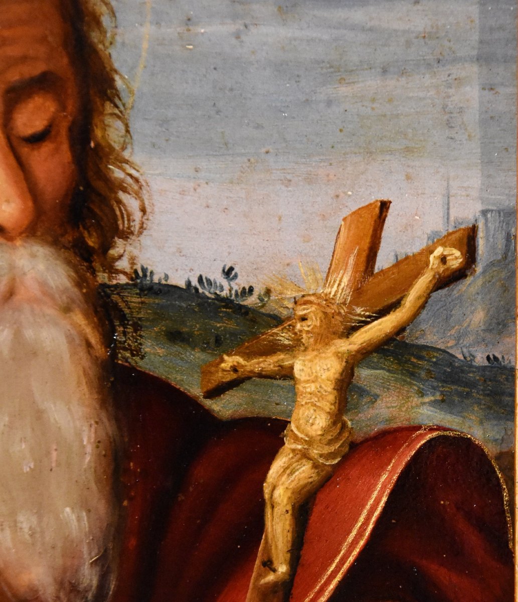 Ramino raffigurante 'San Girolamo', cerchia Giuseppe Mazzuoli (Ferrara 1536-1589)-photo-5
