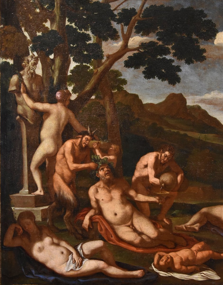 Baccanale, Giulio Carpioni (Venezia, 1613 - Vicenza, 1678) attribuibile-photo-4