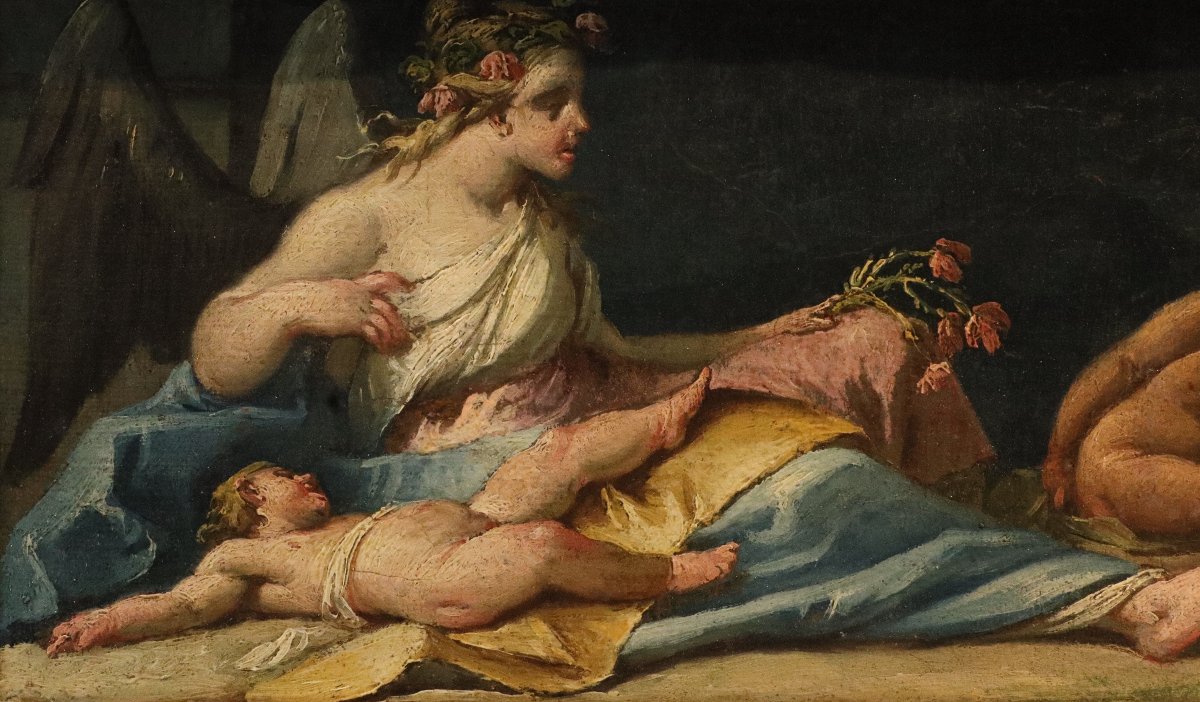 Gaspare Diziani (Belluno 1689 – Venezia 1767), Allegoria del Sonno (o della Notte)-photo-3