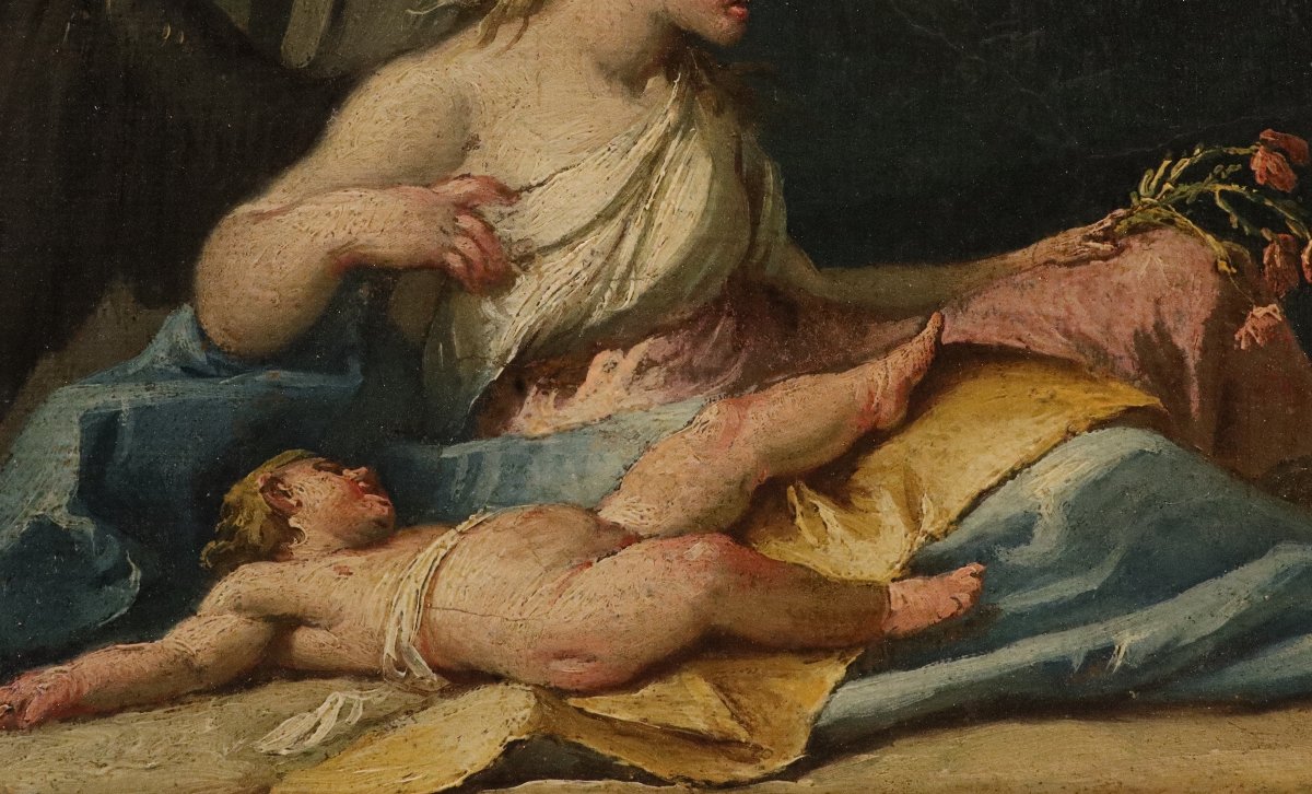 Gaspare Diziani (Belluno 1689 – Venezia 1767), Allegoria del Sonno (o della Notte)-photo-4