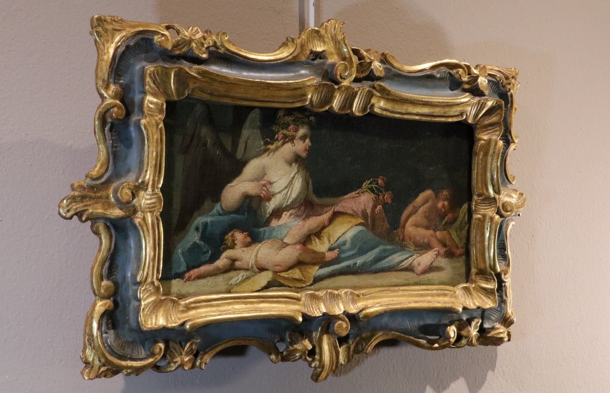 Gaspare Diziani (Belluno 1689 – Venezia 1767), Allegoria del Sonno (o della Notte)-photo-1