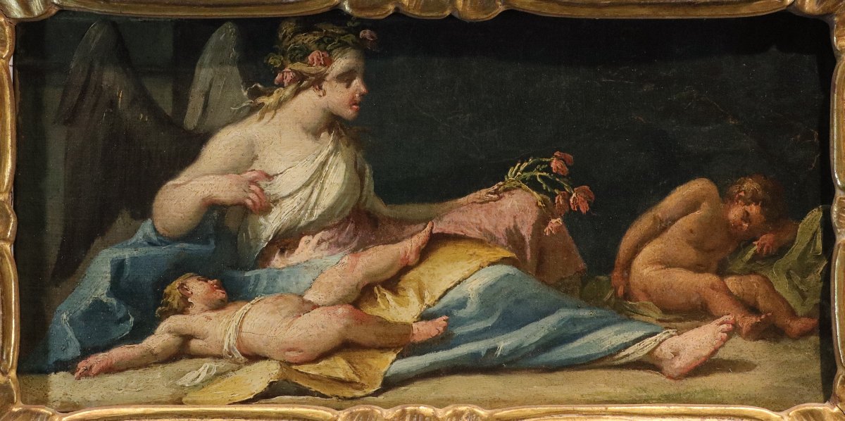 Gaspare Diziani (Belluno 1689 – Venezia 1767), Allegoria del Sonno (o della Notte)-photo-3