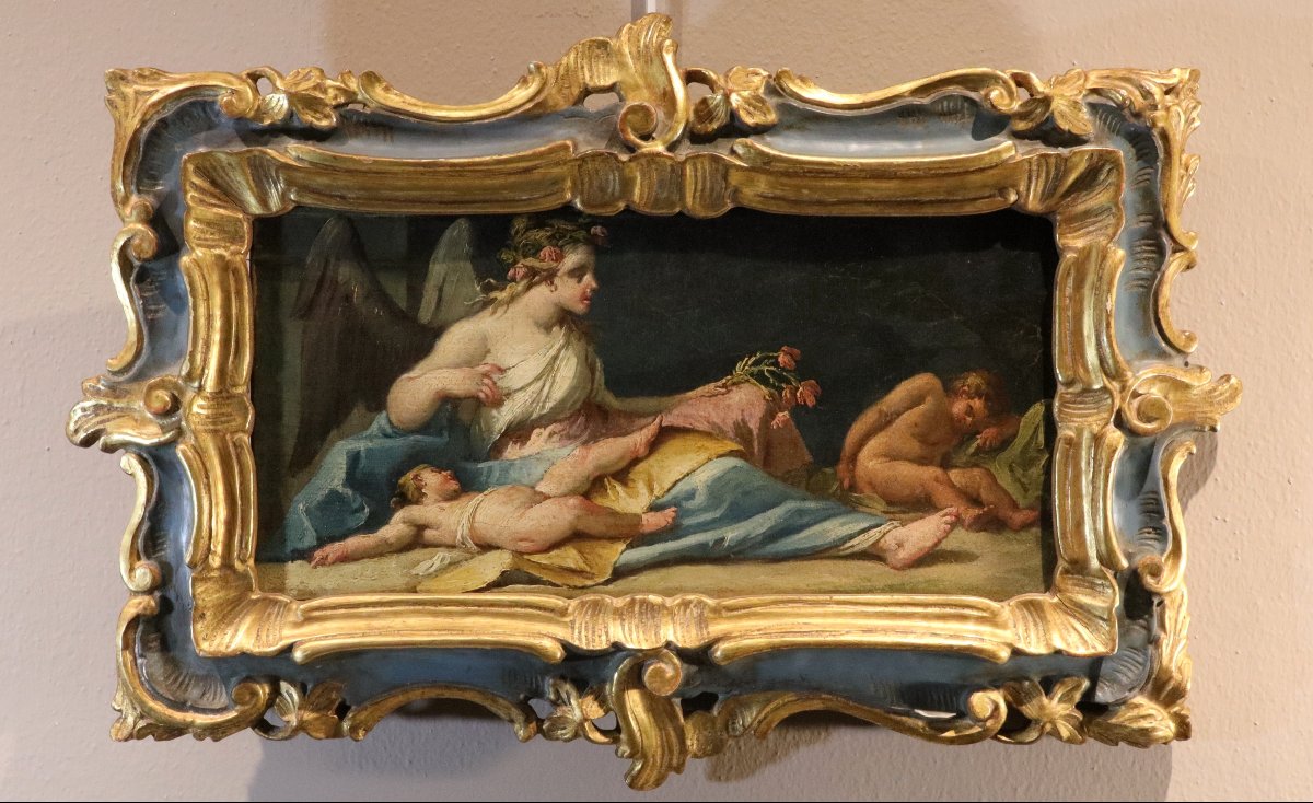 Gaspare Diziani (Belluno 1689 – Venezia 1767), Allegoria del Sonno (o della Notte)-photo-5