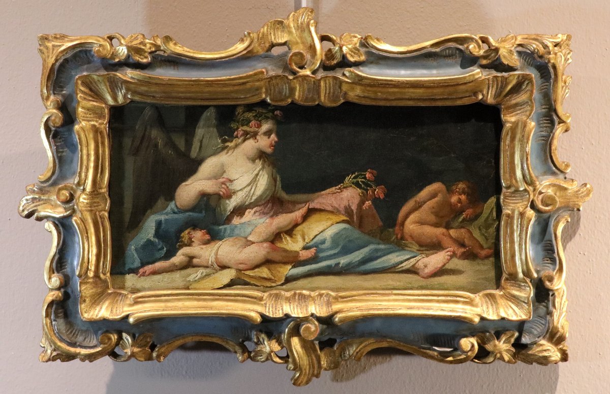 Gaspare Diziani (Belluno 1689 – Venezia 1767), Allegoria del Sonno (o della Notte)
