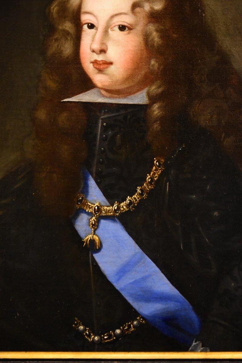 Ritratto di Filippo V, Re di Spagna, Hyacinthe Rigaud (Perpignan 1659 - Parigi 1743) Cerchia-photo-4