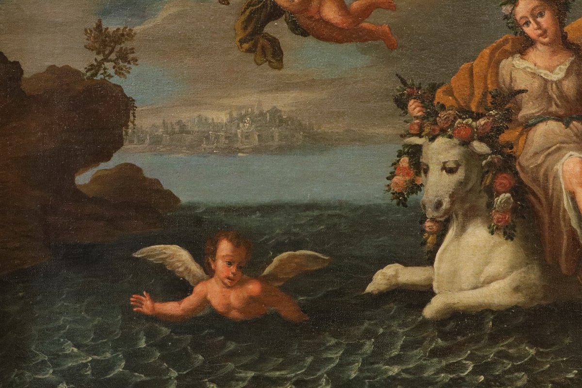 Il ratto di Europa, Paolo De Matteis (Piano Vetrale, 1662 - Napoli, 1728) Cerchia di-photo-4