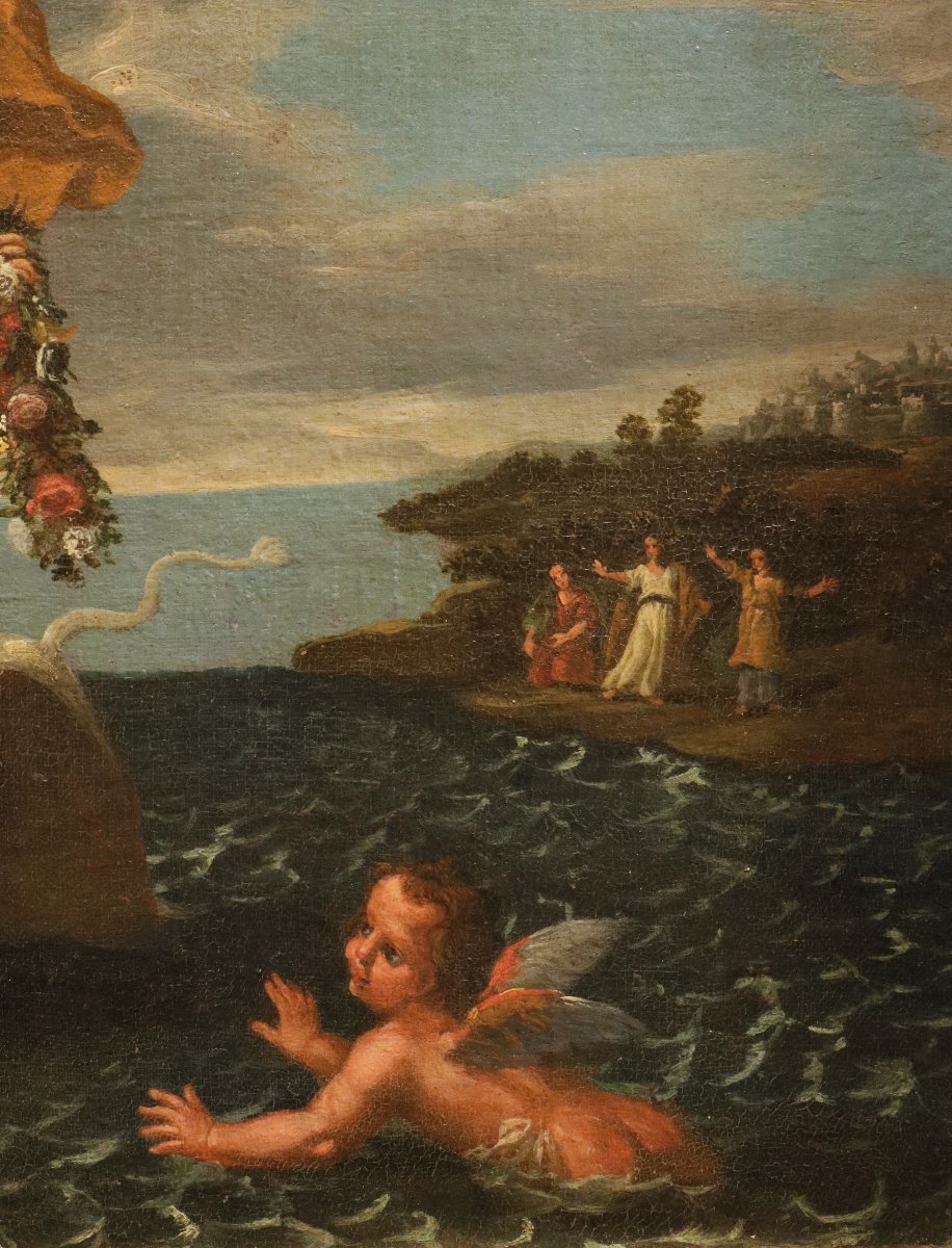 Il ratto di Europa, Paolo De Matteis (Piano Vetrale, 1662 - Napoli, 1728) Cerchia di-photo-1
