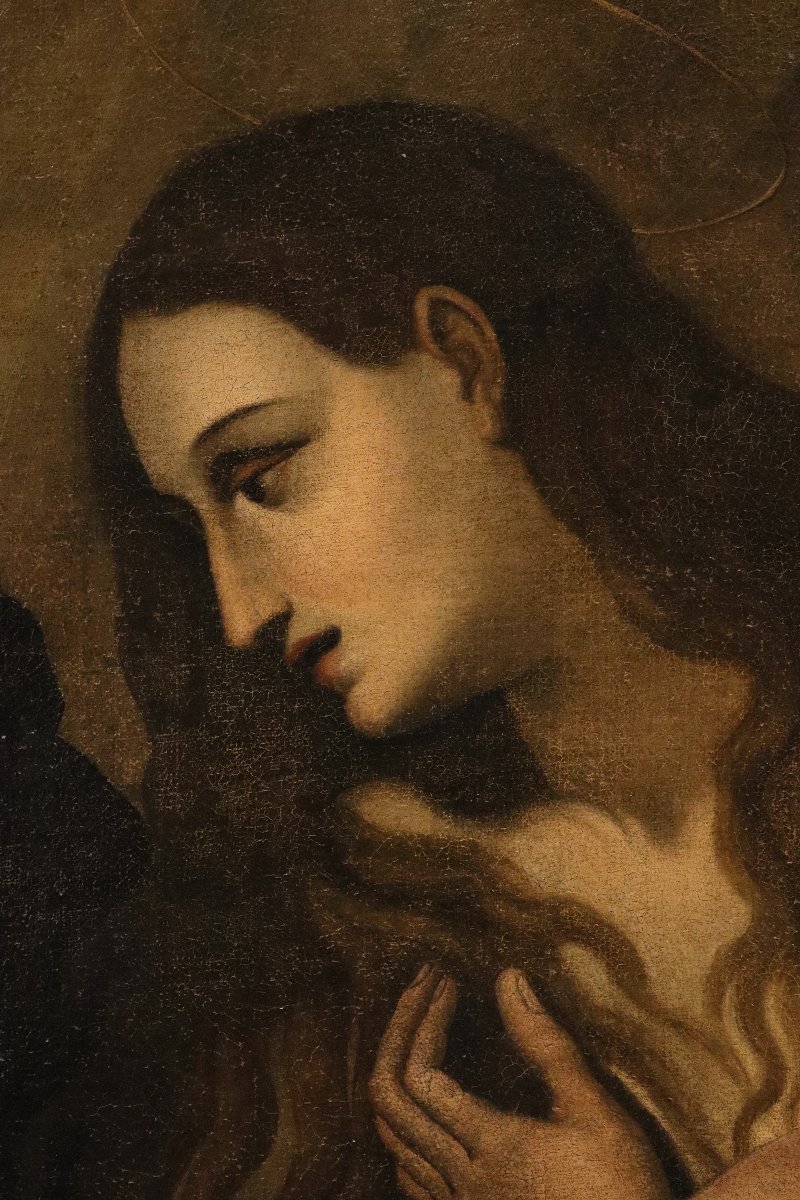 Maddalena penitente, Luca Cambiaso (Moneglia, 1527 - Madrid, 1585) cerchia-photo-3