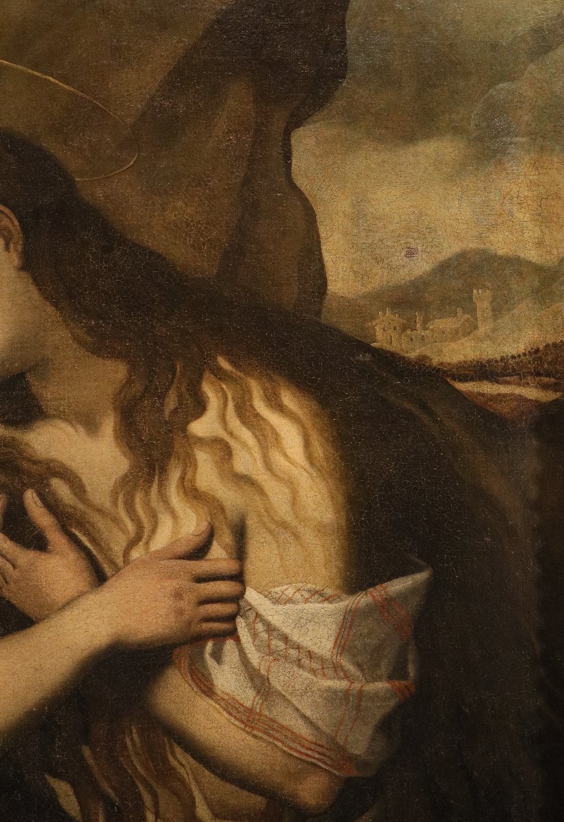 Maddalena penitente, Luca Cambiaso (Moneglia, 1527 - Madrid, 1585) cerchia-photo-5