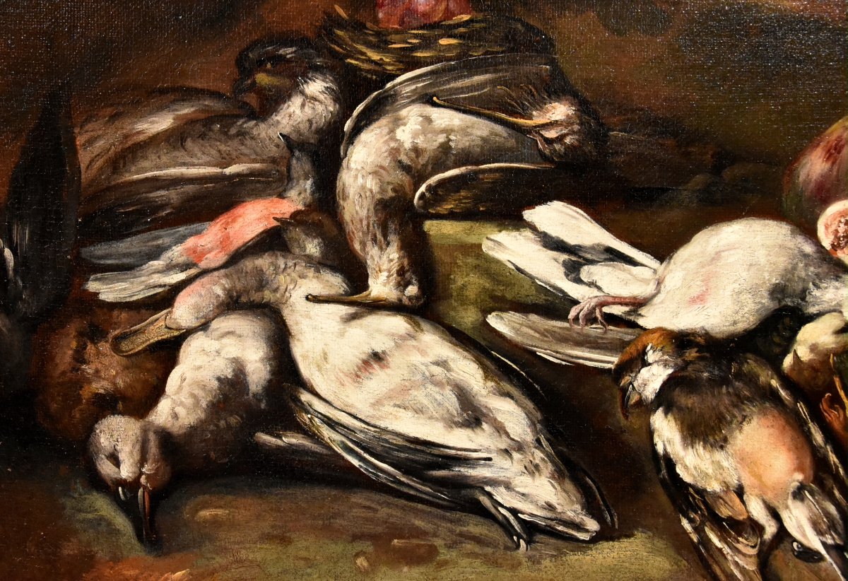Natura morta in un paesaggi, Giovanni Paolo Castelli (Roma, 1659 – 1730)-photo-3