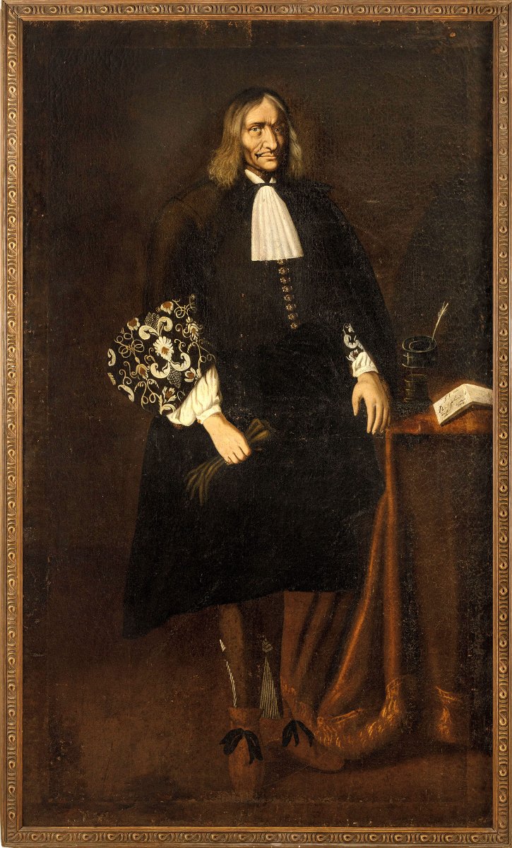 Ritratto a figura intera di Giacomo Pesenti, Carlo Ceresa (Bergamo 1609 – 1697) attribuibile-photo-4