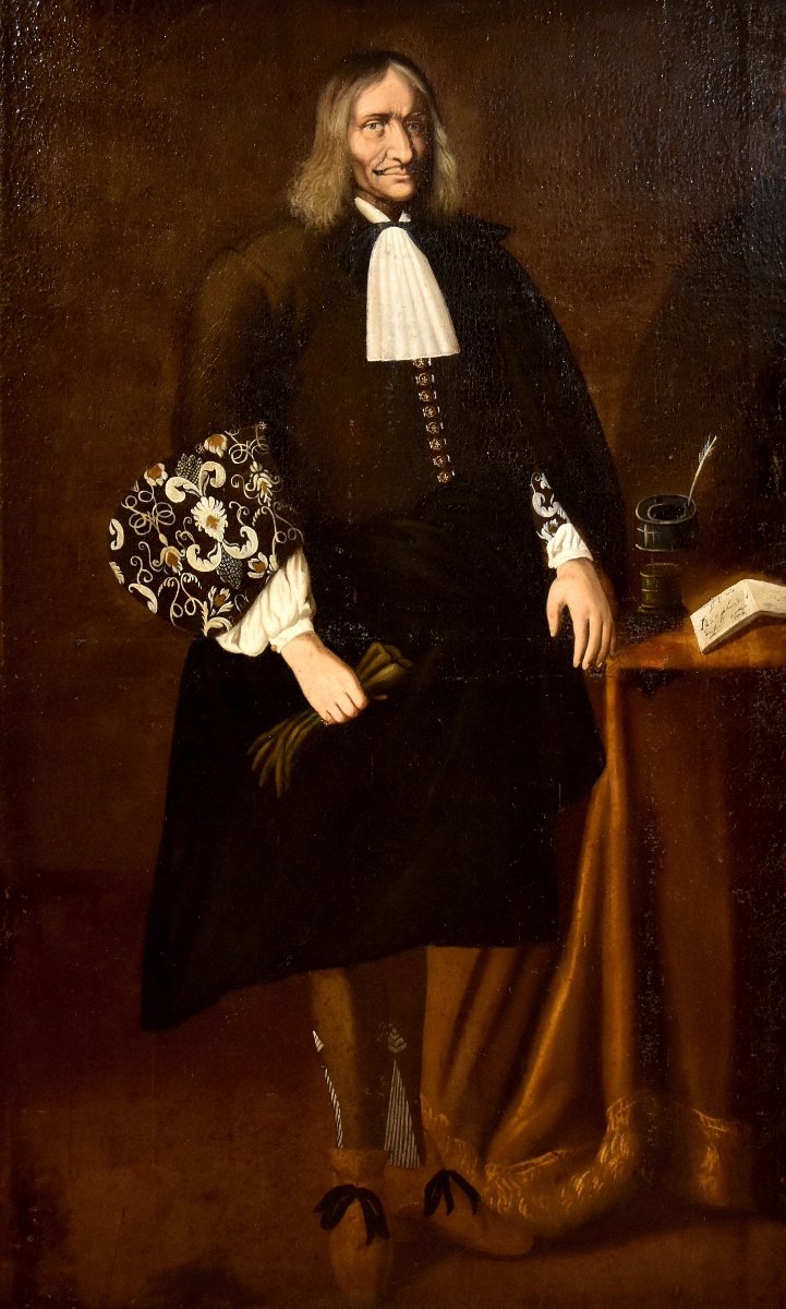 Ritratto a figura intera di Giacomo Pesenti, Carlo Ceresa (Bergamo 1609 – 1697) attribuibile