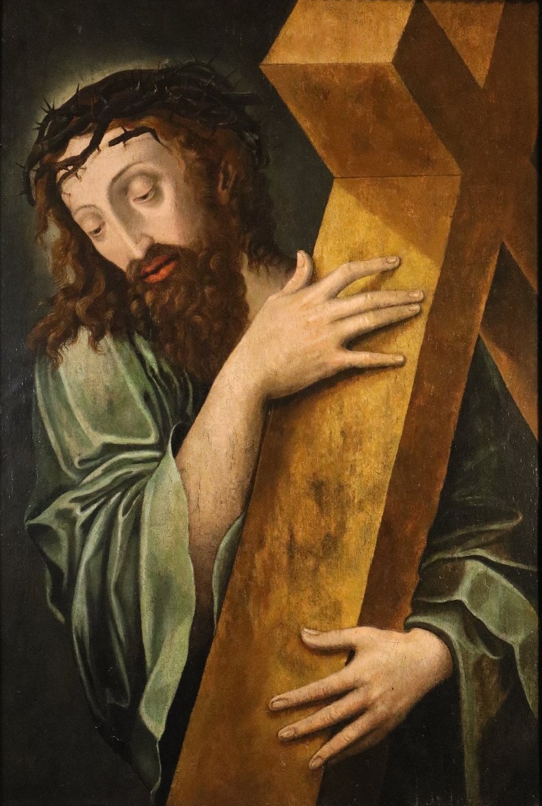 Cristo Portacroce, Michael Coxie (Malines, 1499 – Malines, 1592) Bottega di
