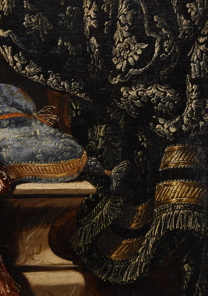Antonio Tibaldi (Roma, 1633 circa - 1684 circa), Natura morta con oggetti preziosi...-photo-2