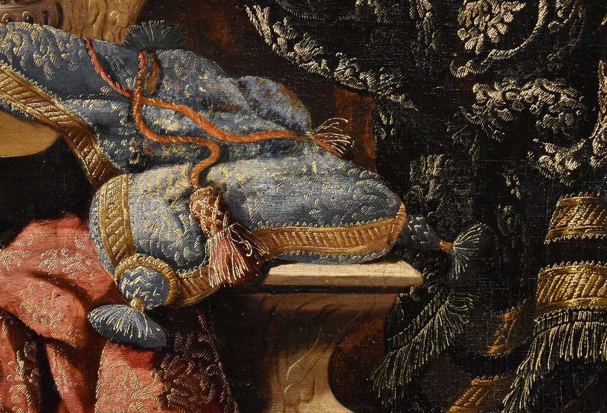Antonio Tibaldi (Roma, 1633 circa - 1684 circa), Natura morta con oggetti preziosi...-photo-6