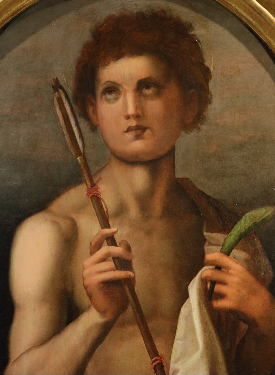Andrea del Sarto (Firenze, 1486 - Firenze, 1531) Bottega San Sebastiano-photo-2