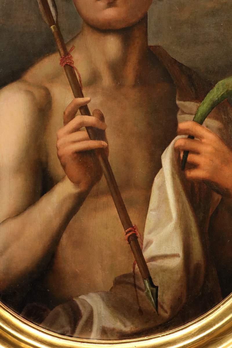 Andrea del Sarto (Firenze, 1486 - Firenze, 1531) Bottega San Sebastiano-photo-3