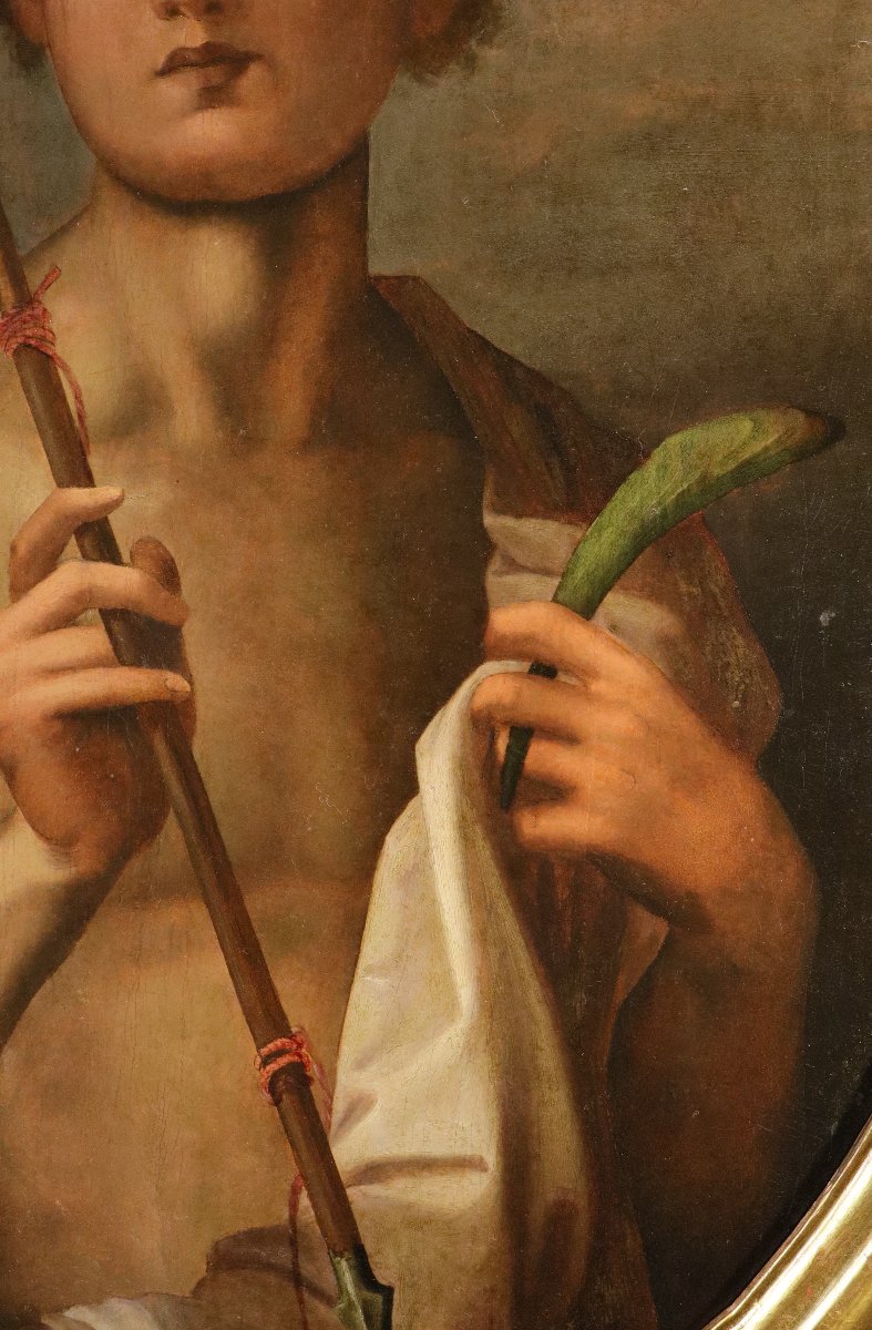 Andrea del Sarto (Firenze, 1486 - Firenze, 1531) Bottega San Sebastiano-photo-7