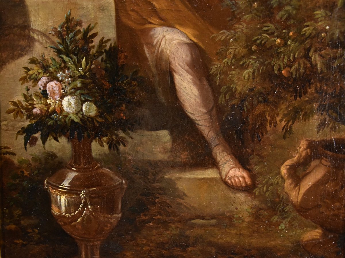 Portrait of a Gentleman in a Garden, Godfrey Kneller (Lübeck 1646 - London 1723) Circle of-photo-2