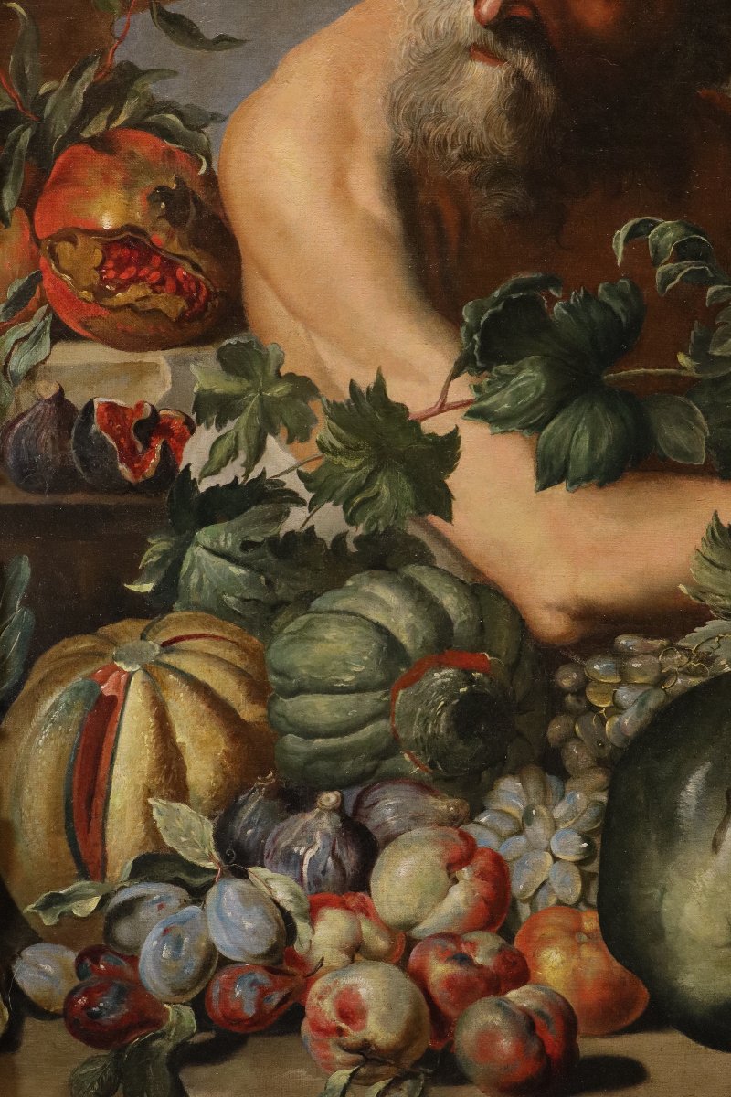Ritratto del filosofo greco Diogene, Abraham Brueghel (Anversa 1631 - Napoli 1690)-photo-5