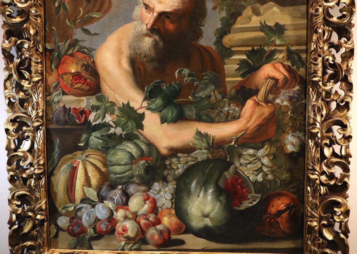 Ritratto del filosofo greco Diogene, Abraham Brueghel (Anversa 1631 - Napoli 1690)-photo-6