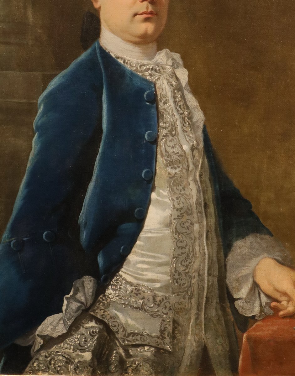 Ritratto di gentiluomo francese, Jean-Baptiste van Loo (Aix-en-Provence, 1684 - 1745) entourage-photo-5