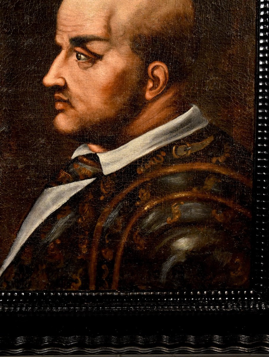 Ritratto dI Niccolò Orsini, conte di Pitigliano (1442-1510), Pittore toscano XVI secolo-photo-3