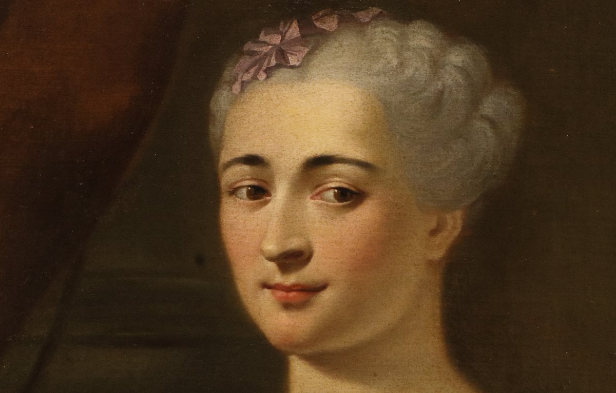 Ritratto di gentildonna, Jean-Baptiste van Loo (Aix-en-Provence, 1684 - 1745) entourage-photo-2