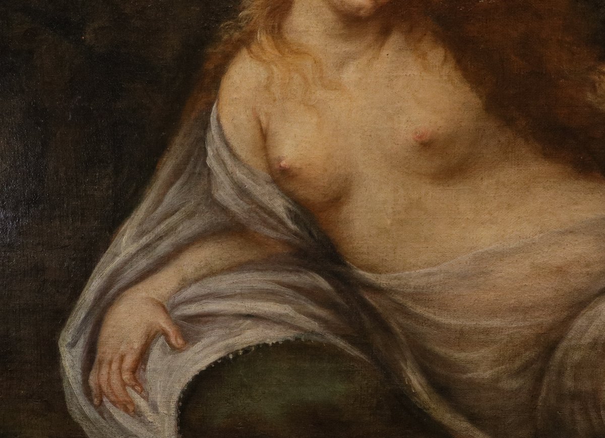 Venere con tre putti, Federico Cervelli (Milano, 1625 – Venezia, 1700)-photo-6