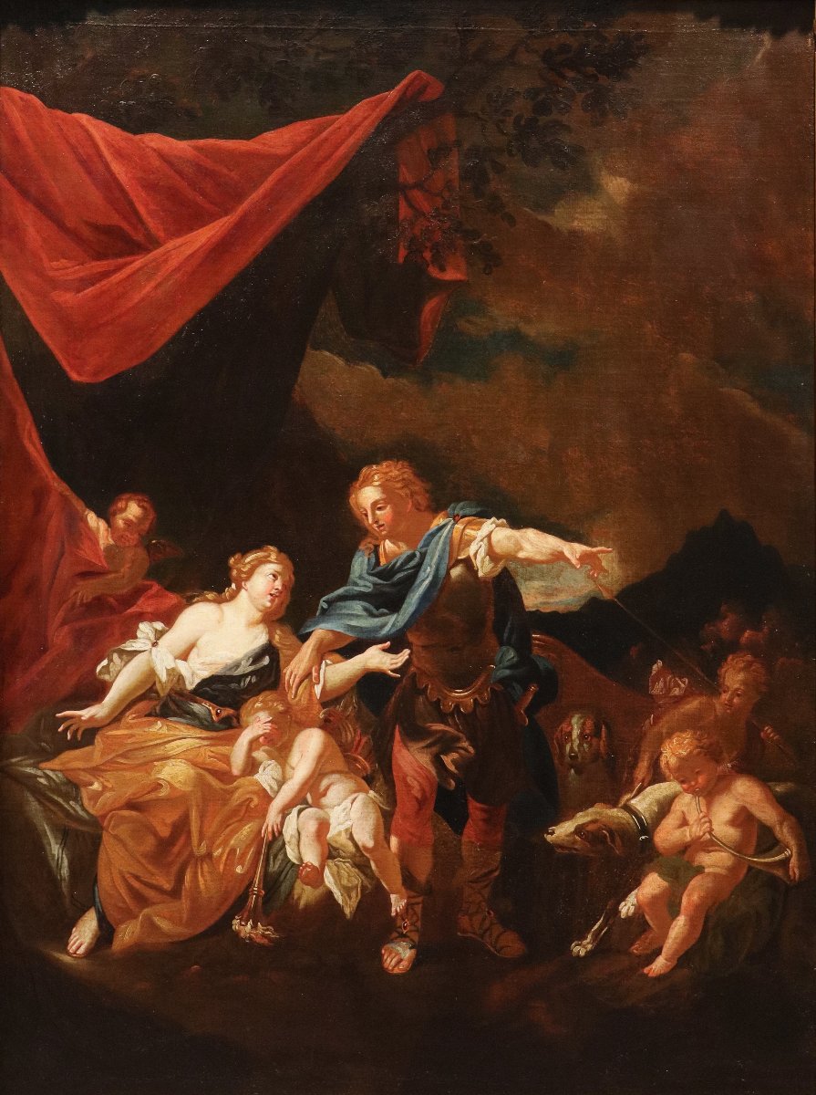 Venere e Adone, Corrado Giaquinto (Napoli, 1703 - Napoli, 1765)-photo-2