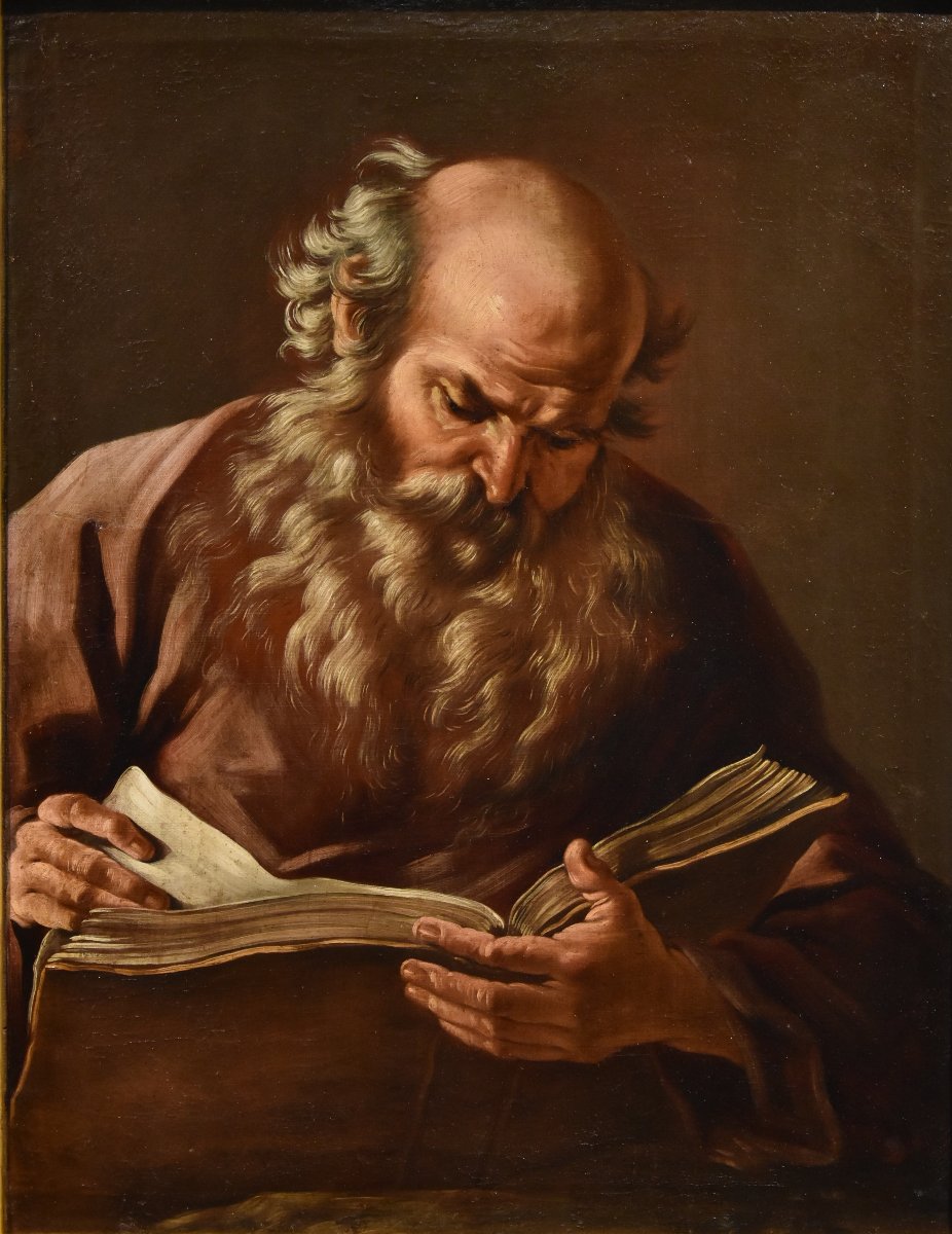 Ritratto del filosofo Eraclito, Giovanni Battista Beinaschi (Fossano 1634 ca. - Napoli 1688) -photo-2