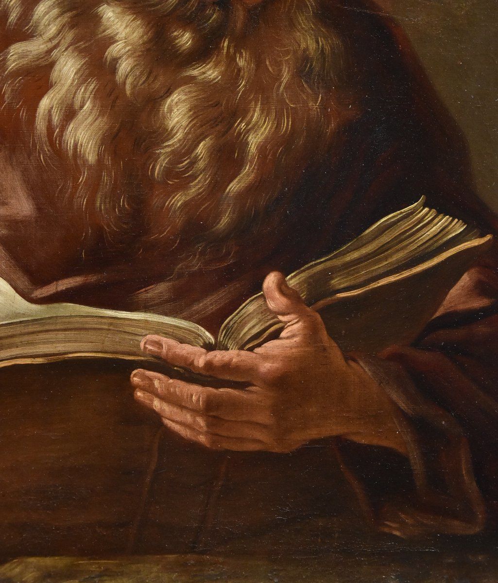 Ritratto del filosofo Eraclito, Giovanni Battista Beinaschi (Fossano 1634 ca. - Napoli 1688) -photo-1