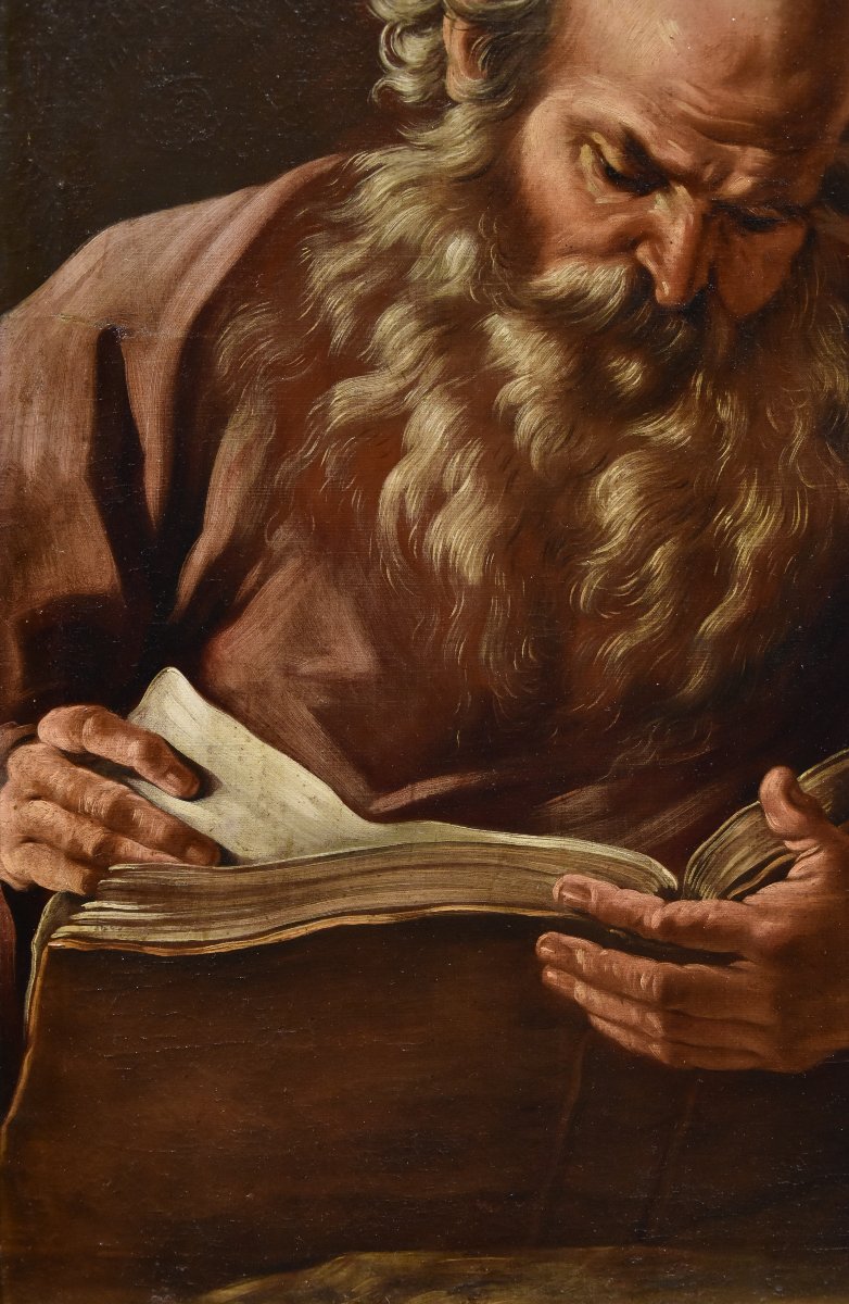 Ritratto del filosofo Eraclito, Giovanni Battista Beinaschi (Fossano 1634 ca. - Napoli 1688) -photo-2
