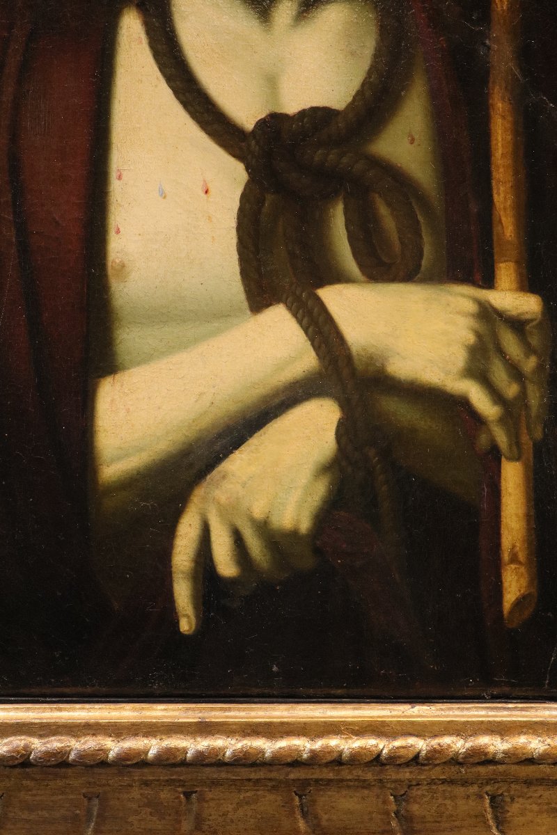 Ecce Homo, Andrea Solario (Milano, 1470 circa – Milano, 1524) seguace di-photo-2