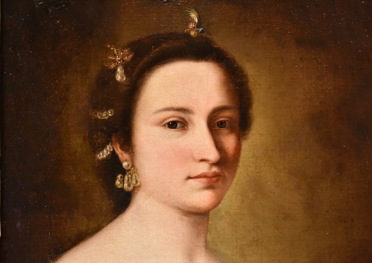 Anton Raphael Mengs (Aussig, 1728 - Roma, 1779), Ritratto di fanciulla con libro-photo-1