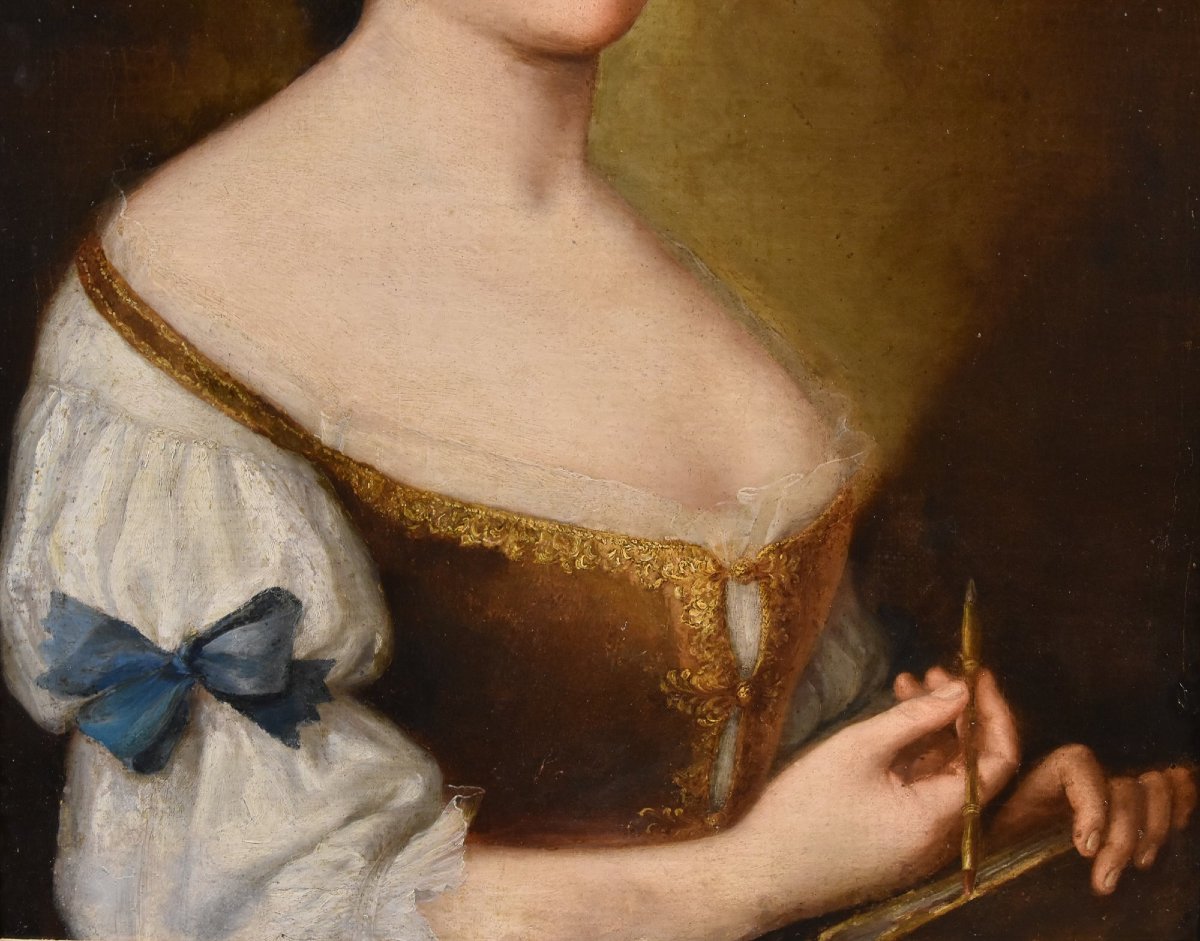 Anton Raphael Mengs (Aussig, 1728 - Roma, 1779), Ritratto di fanciulla con libro-photo-2
