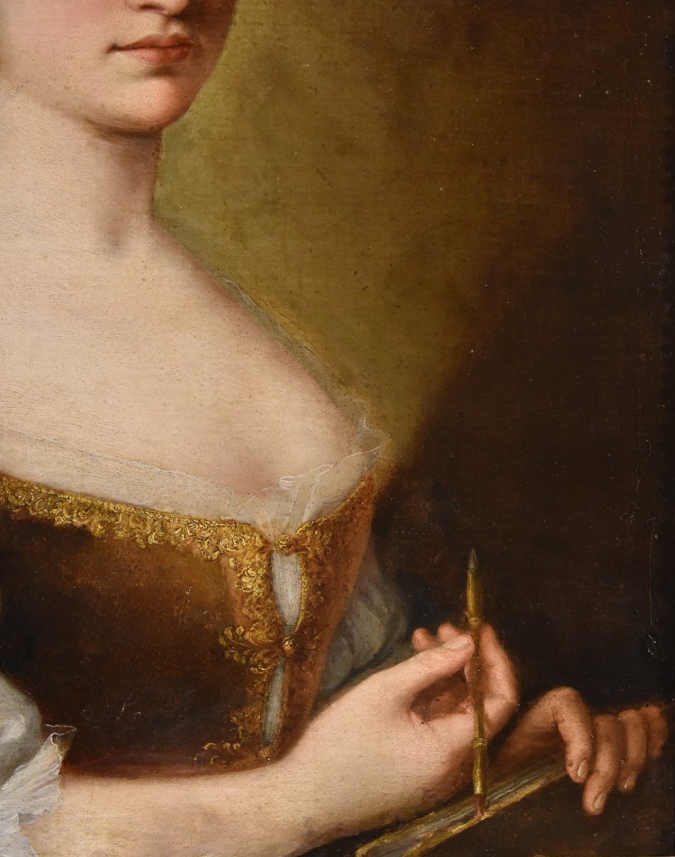 Anton Raphael Mengs (Aussig, 1728 - Roma, 1779), Ritratto di fanciulla con libro-photo-4